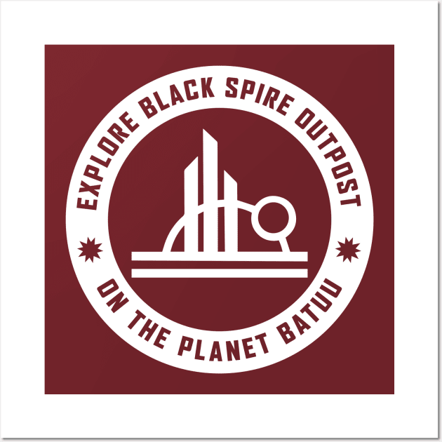 Explore Black Spire Outpost Shirt Wall Art by amy1142